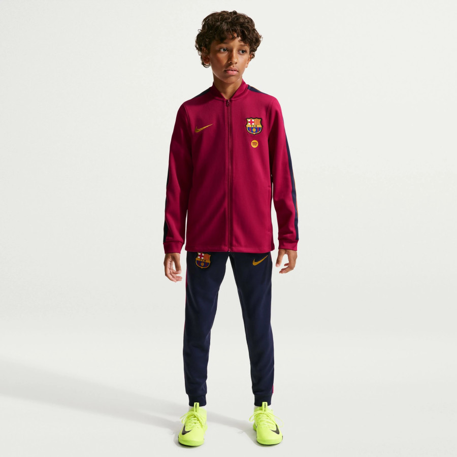 Ensemble survêtement junior FC Barcelone Strike rouge