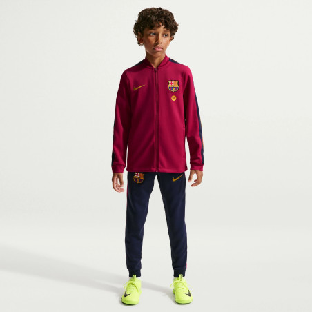 Ensemble survêtement junior FC Barcelone Strike rouge
