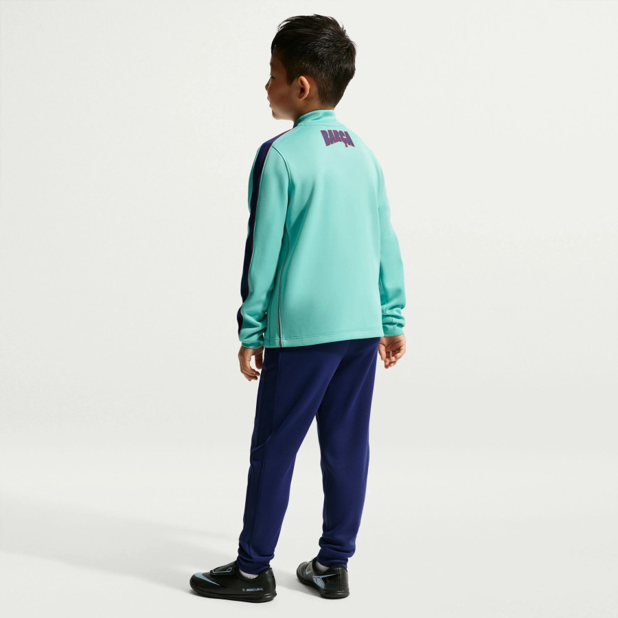 Ensemble survêtement junior FC Barcelone Strike vert bleu