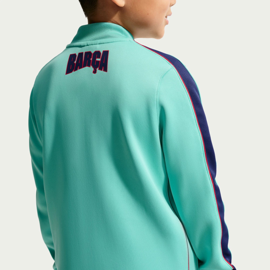 Ensemble survêtement junior FC Barcelone Strike vert bleu