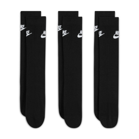 Lot 3 paires chaussettes Nike Sportswear Everyday noir