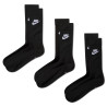 Lot 3 paires chaussettes Nike Sportswear Everyday noir