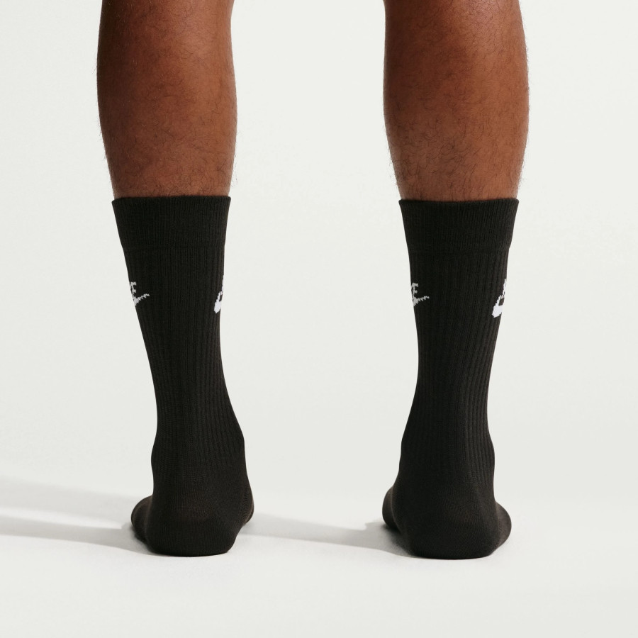 Lot 3 paires chaussettes Nike Sportswear Everyday noir