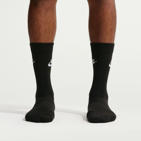 Lot 3 paires chaussettes Nike Sportswear Everyday noir