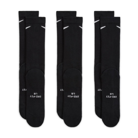 Lot 3 paires chaussettes Nike Everyday Elevated noir