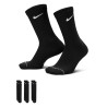 Lot 3 paires chaussettes Nike Everyday Elevated noir