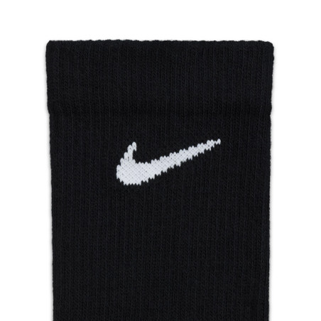 Lot 3 paires chaussettes Nike Everyday Elevated noir