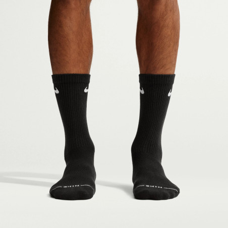 Lot 3 paires chaussettes Nike Everyday Elevated noir