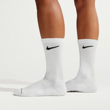 Lot 3 paires chaussettes Nike Everyday Elevated blanc