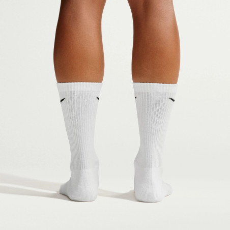 Lot 3 paires chaussettes Nike Everyday Elevated blanc