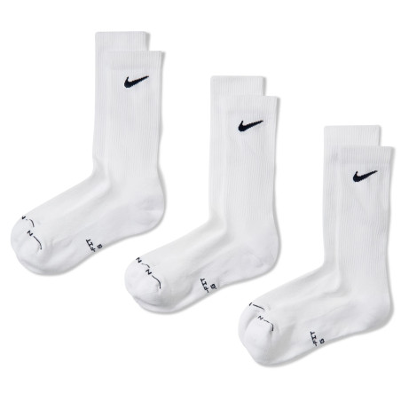 Lot 3 paires chaussettes Nike Everyday Elevated blanc