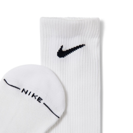 Lot 3 paires chaussettes Nike Everyday Elevated blanc