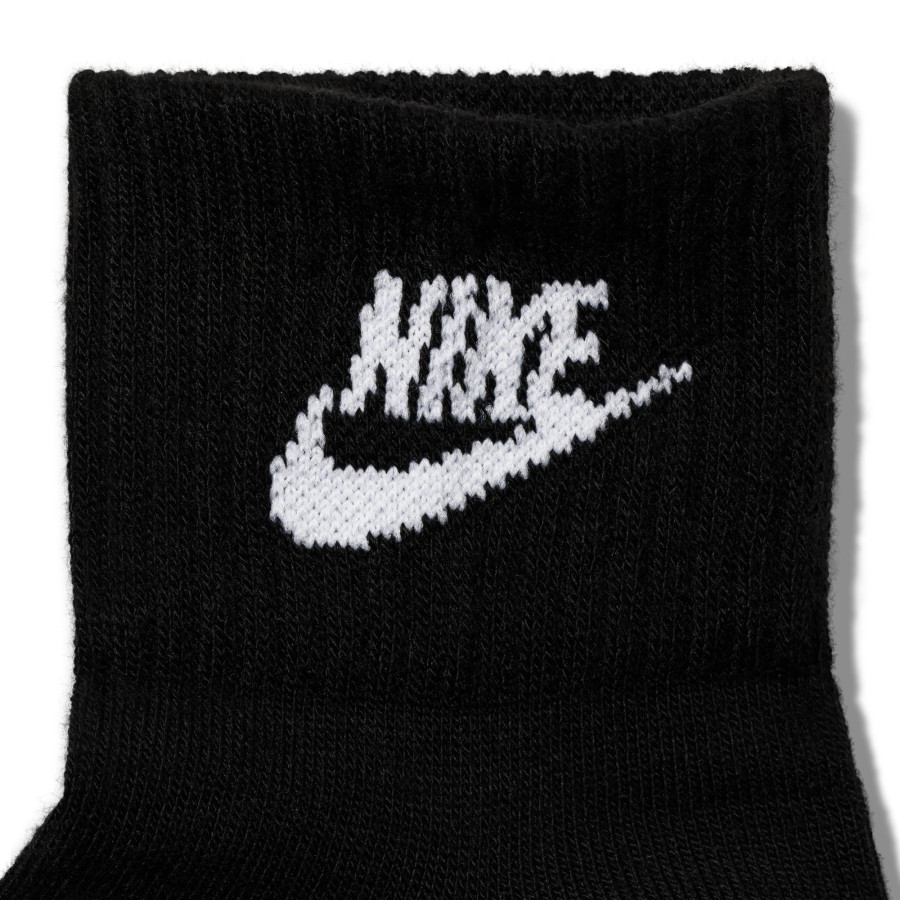 Lot 3 paires chaussettes basses Nike Sportswear Everyday noir