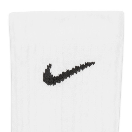 Lot 6 paires chaussettes junior Nike Everyday blanc