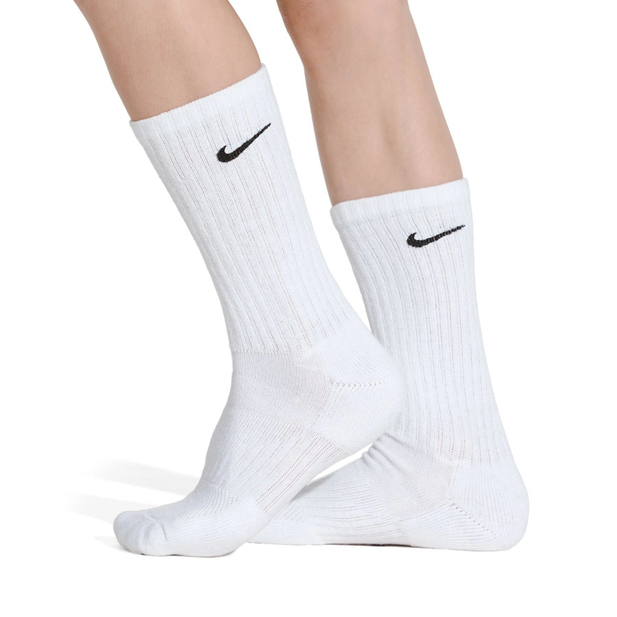 Lot 6 paires chaussettes junior Nike Everyday blanc