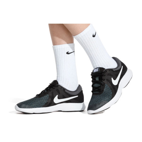 Lot 6 paires chaussettes junior Nike Everyday blanc