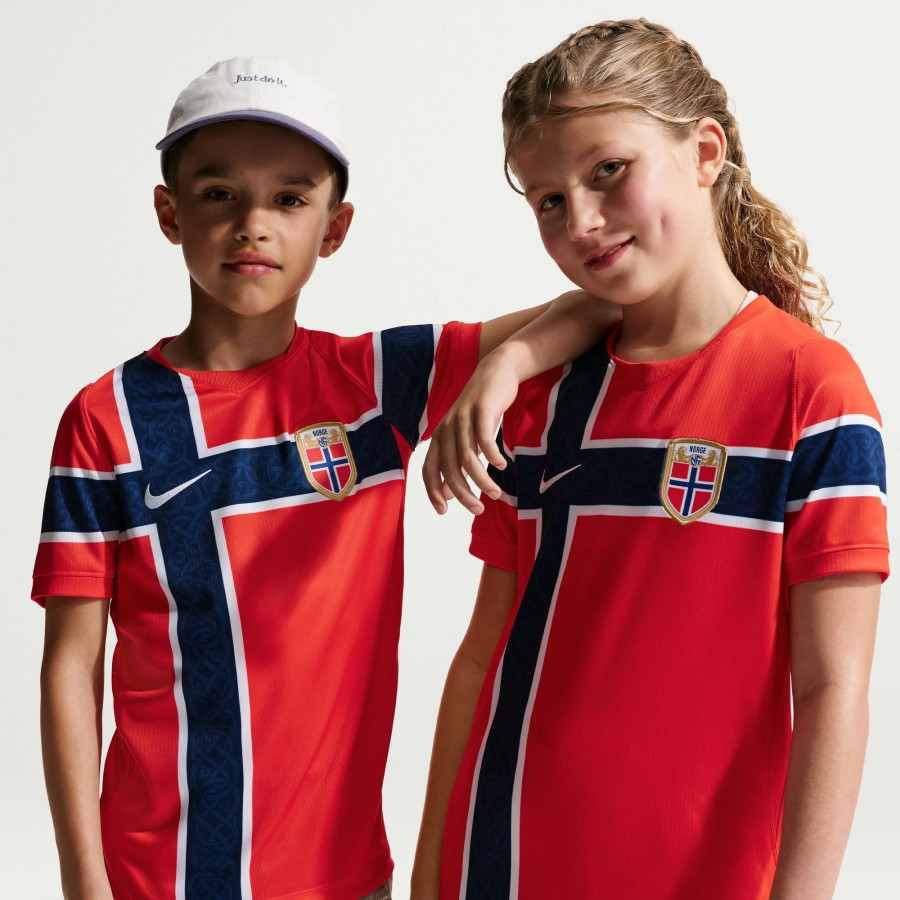 Maillot junior Norvège domicile 2026