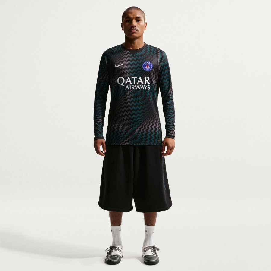Maillot manches longues gardien PSG noir 2026/27