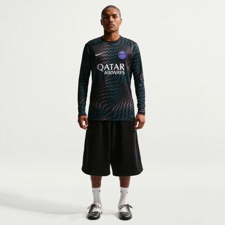 Maillot manches longues gardien PSG noir 2026/27