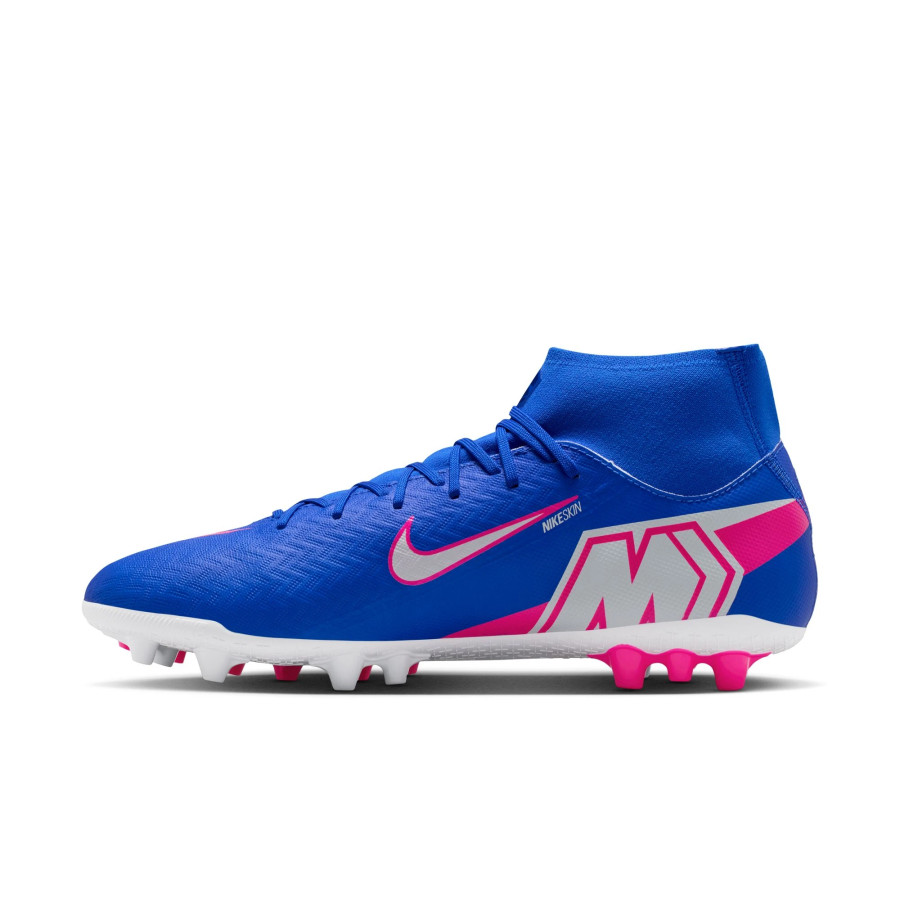 Nike Mercurial Superfly 10 Academy AG bleu rose