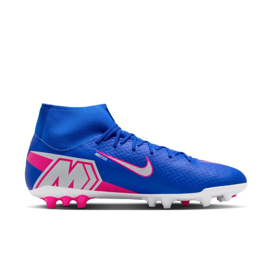 Nike Mercurial Superfly 10 Academy AG bleu rose