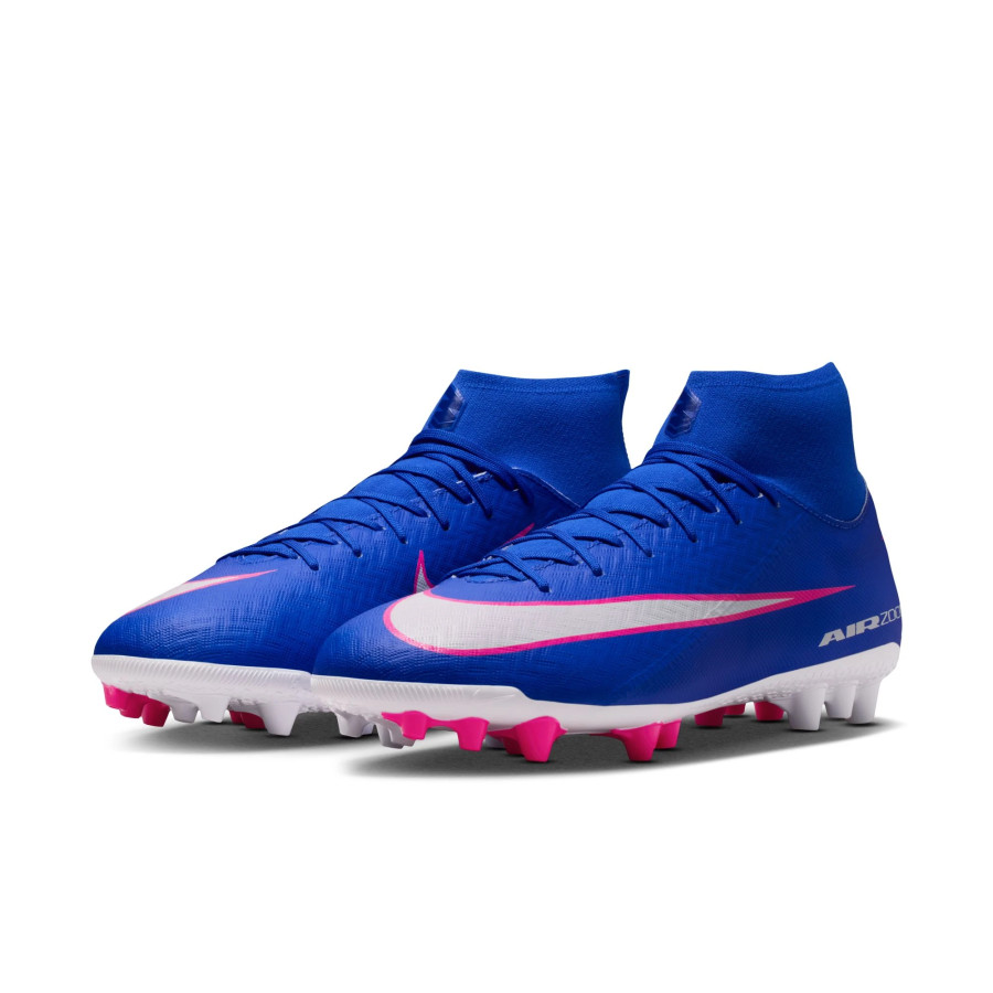 Nike Mercurial Superfly 10 Academy AG bleu rose