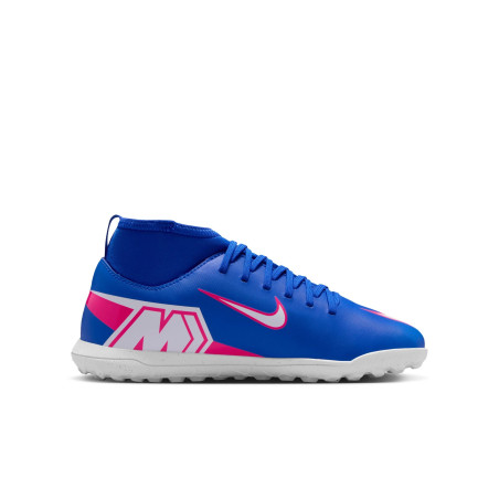 Nike Mercurial Superfly 10 Club junior Turf bleu rose
