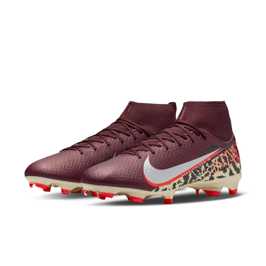 Nike Mercurial Superfly 10 United 3 Academy FG/MG rouge blanc