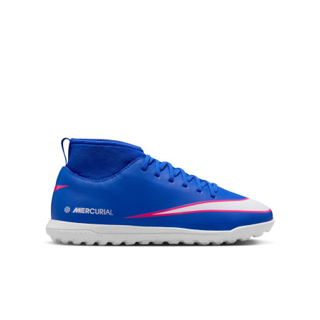Nike Mercurial Superfly 10 Club junior Turf bleu rose