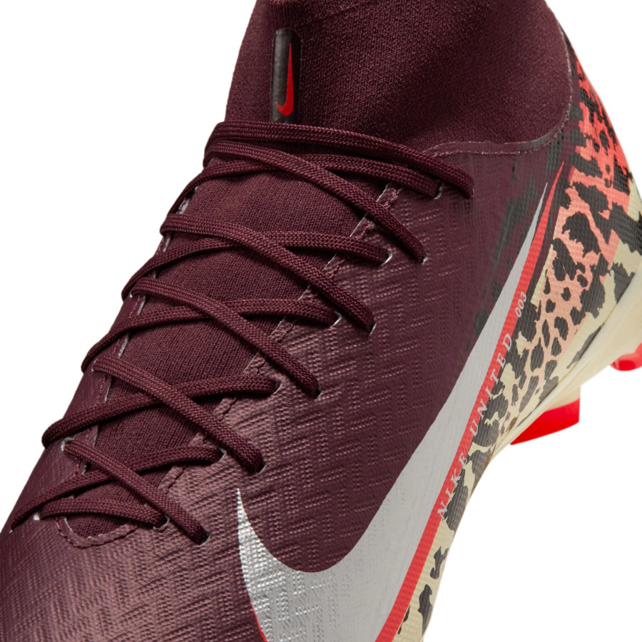 Nike Mercurial Superfly 10 United 3 Academy FG/MG rouge blanc