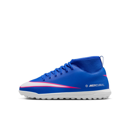 Nike Mercurial Superfly 10 Club junior Turf bleu rose