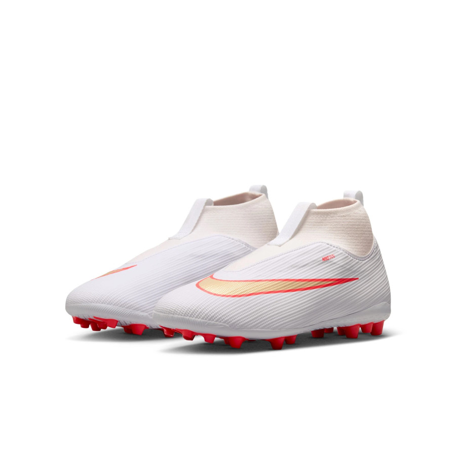Nike Mercurial Superfly 11 Academy junior AG blanc rouge