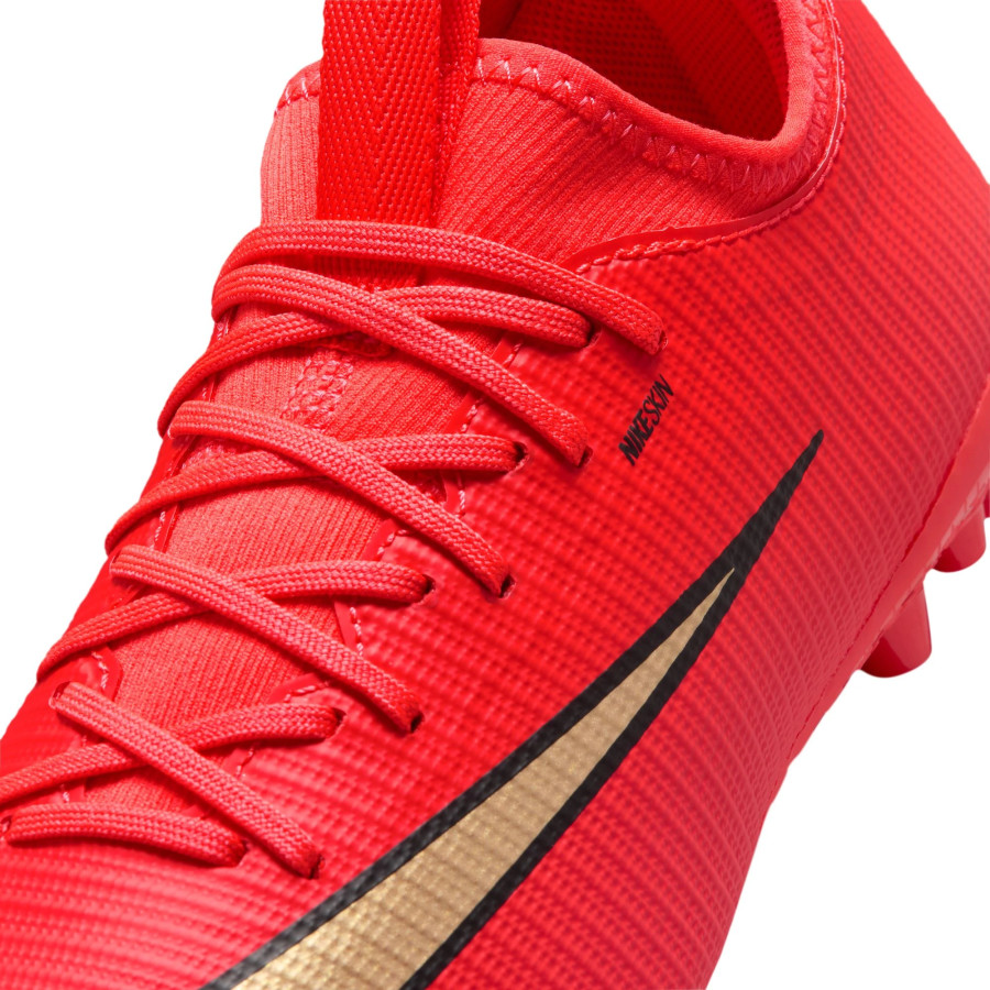 Nike Mercurial Vapor 17 Academy junior AG rouge noir