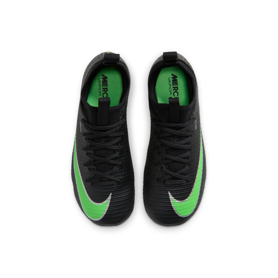 Nike Mercurial Vapor 17 Academy junior FG/MG noir vert