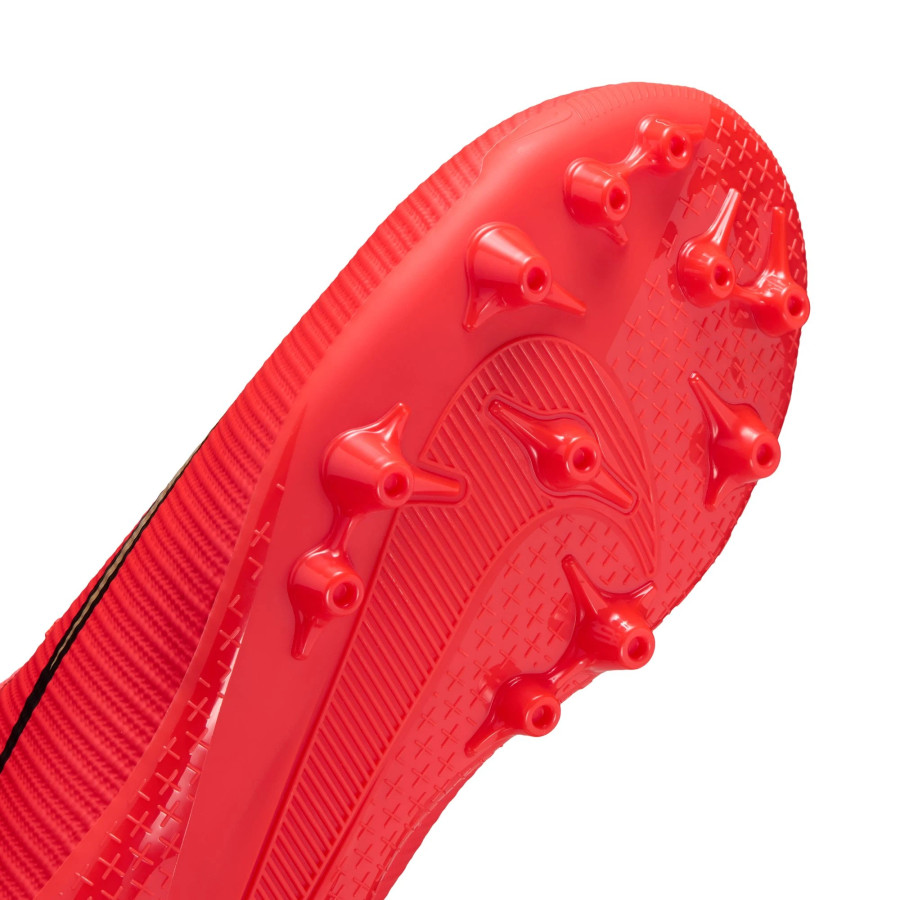 Nike Mercurial Vapor 17 Academy junior AG rouge noir