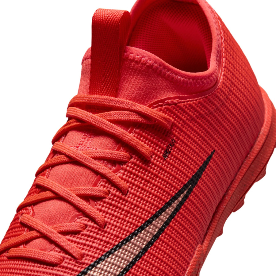 Nike Mercurial Vapor 17 Academy junior Turf rouge noir