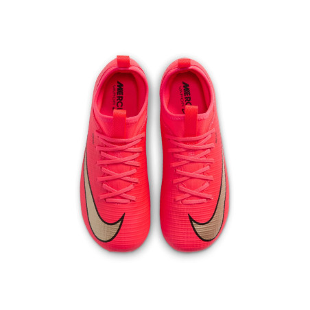 Nike Mercurial Vapor 17 Academy junior FG/MG rouge noir