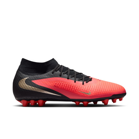 Nike Phantom 6 montante Academy AG rouge noir
