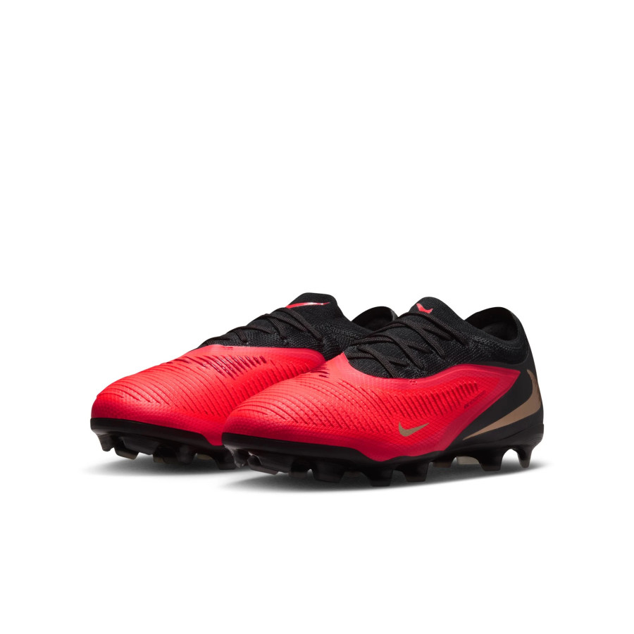 Nike Phantom 6 Pro junior FG/MG rouge noir