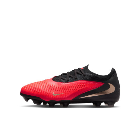Nike Phantom 6 Pro junior FG/MG rouge noir