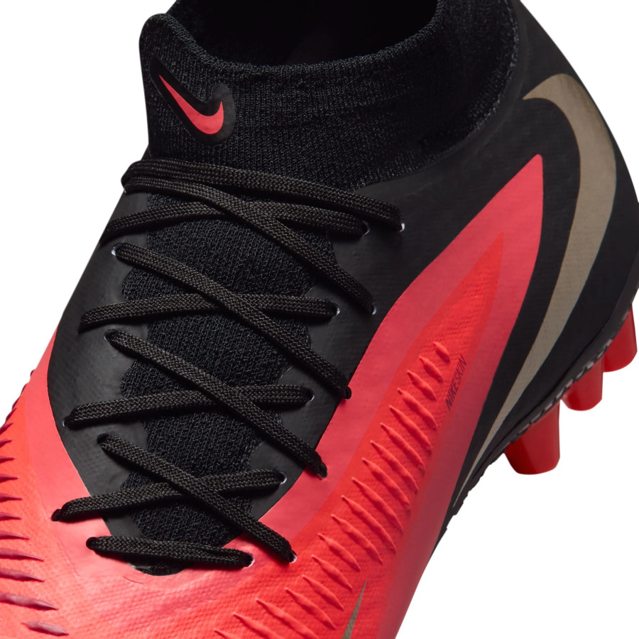 Nike Phantom 6 montante Academy AG rouge noir