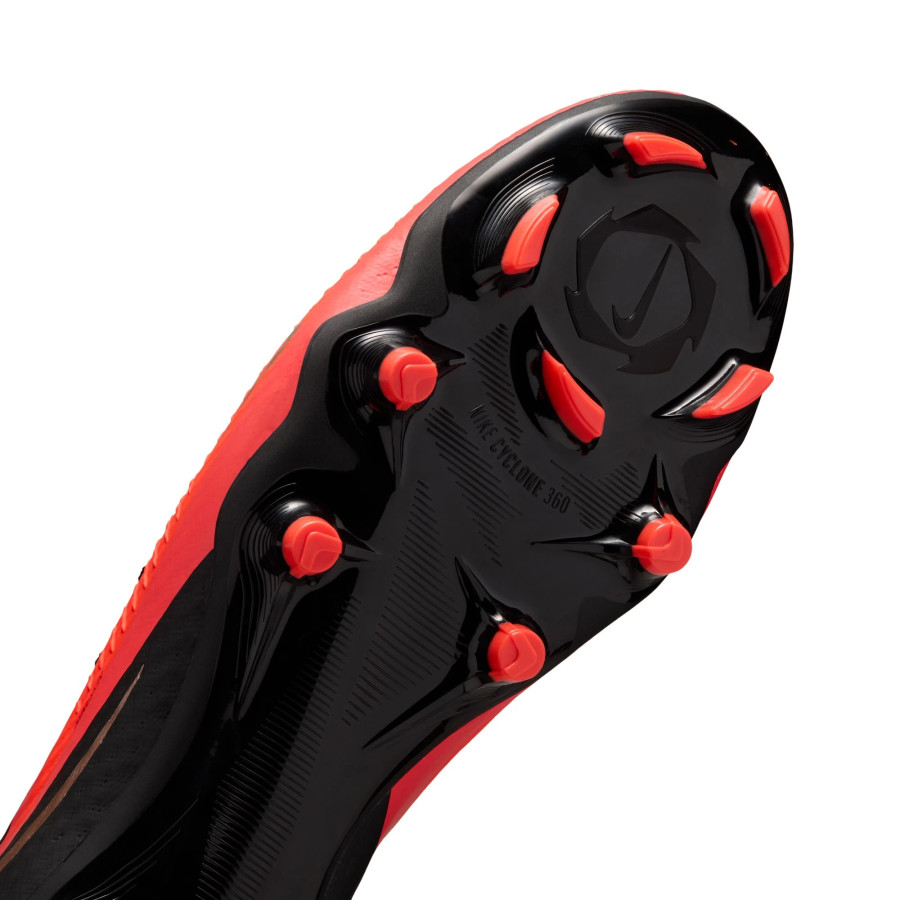 Nike Phantom 6 montante Academy FG/MG rouge noir
