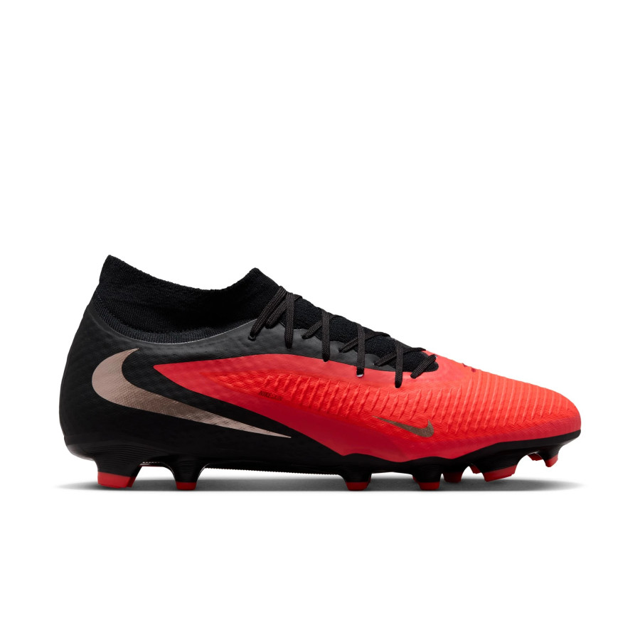 Nike Phantom 6 montante Academy FG/MG rouge noir