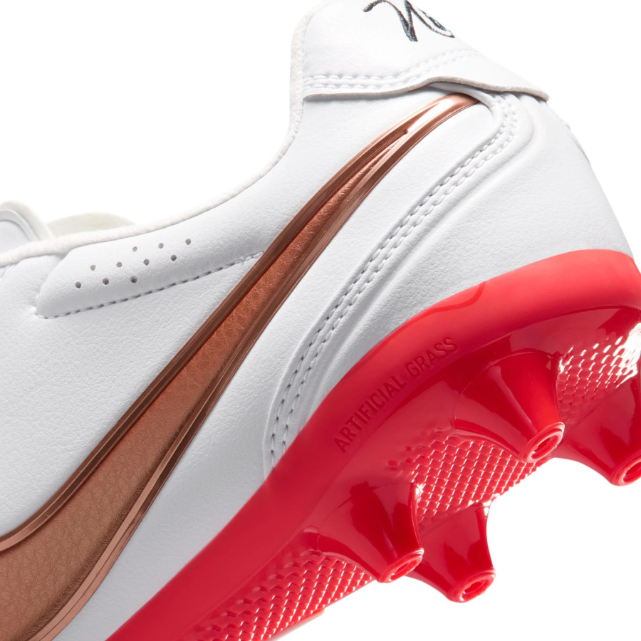 Nike Tiempo Ligera Pro AG blanc rouge