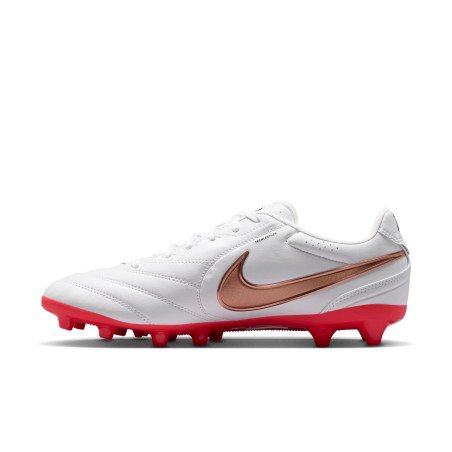Nike Tiempo Ligera Pro AG blanc rouge