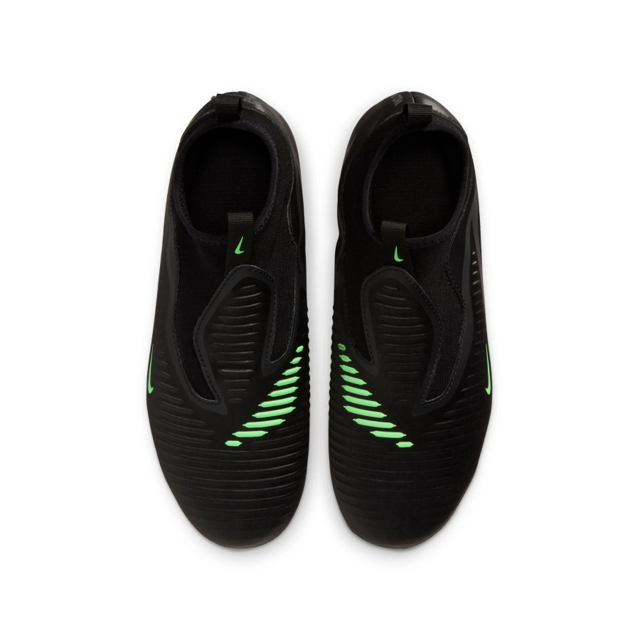 Nike Phantom 6 montante Academy junior FG/MG noir vert