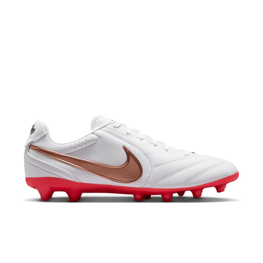 Nike Tiempo Ligera Pro AG blanc rouge