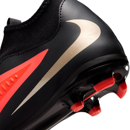 Nike Phantom 6 montante Academy junior FG/MG rouge noir