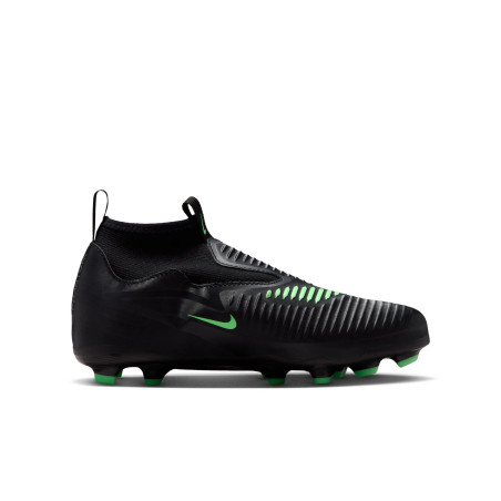 Nike Phantom 6 montante Academy junior FG/MG noir vert