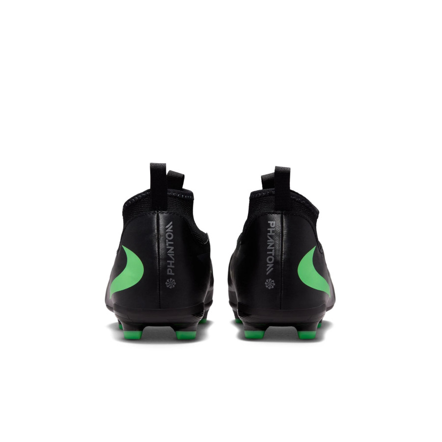 Nike Phantom 6 montante Academy junior FG/MG noir vert
